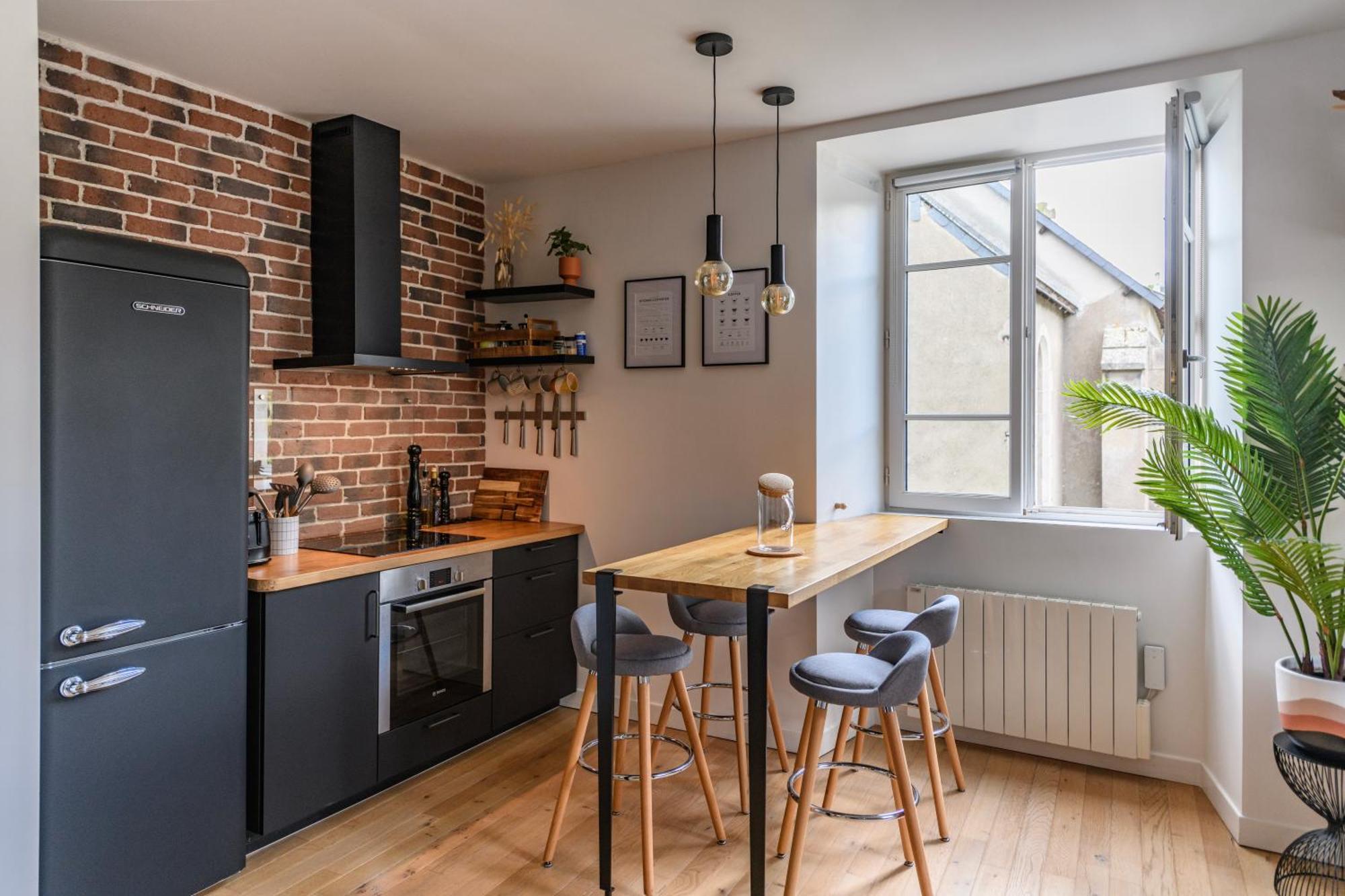 Appartement T2 - Vue Imprenable Sur La Cathedrale Quimper Luaran gambar